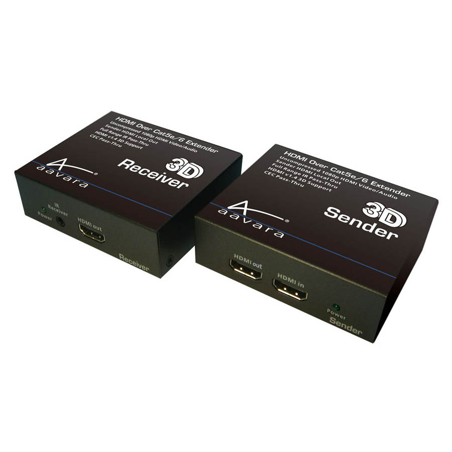 Emetteur + rcepteur HDMI 1.4 sur cble Ethernet CAT5e,6,7 + tlcommande, informatique 974