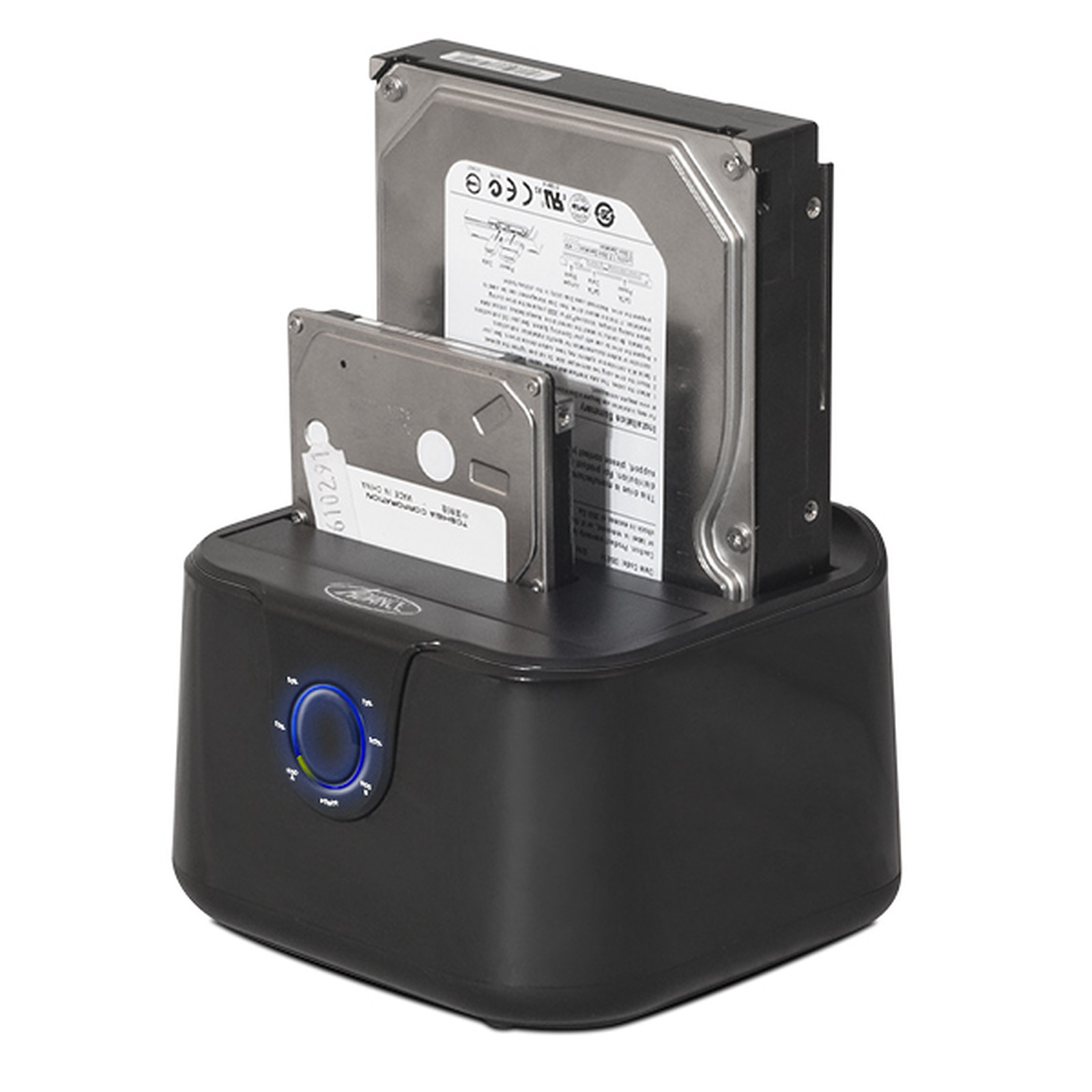 Station d'accueil Advance BX-3003U32 pour 2 disques dur 3.5 ou 2.5 pouces SATA vers USB 3.0 avec fonction clonage, informatique ile de la Réunion 974