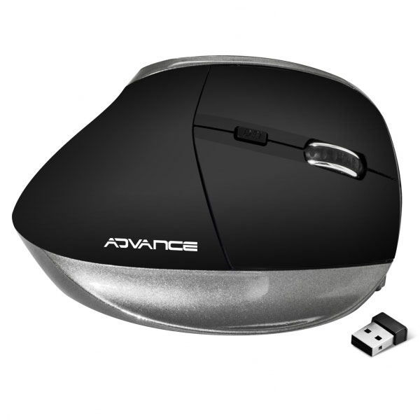 Souris sans fil ergonomique pour droitier Advance Vertical+ 6 boutons , informatique Reunion, 974, Futur Runion