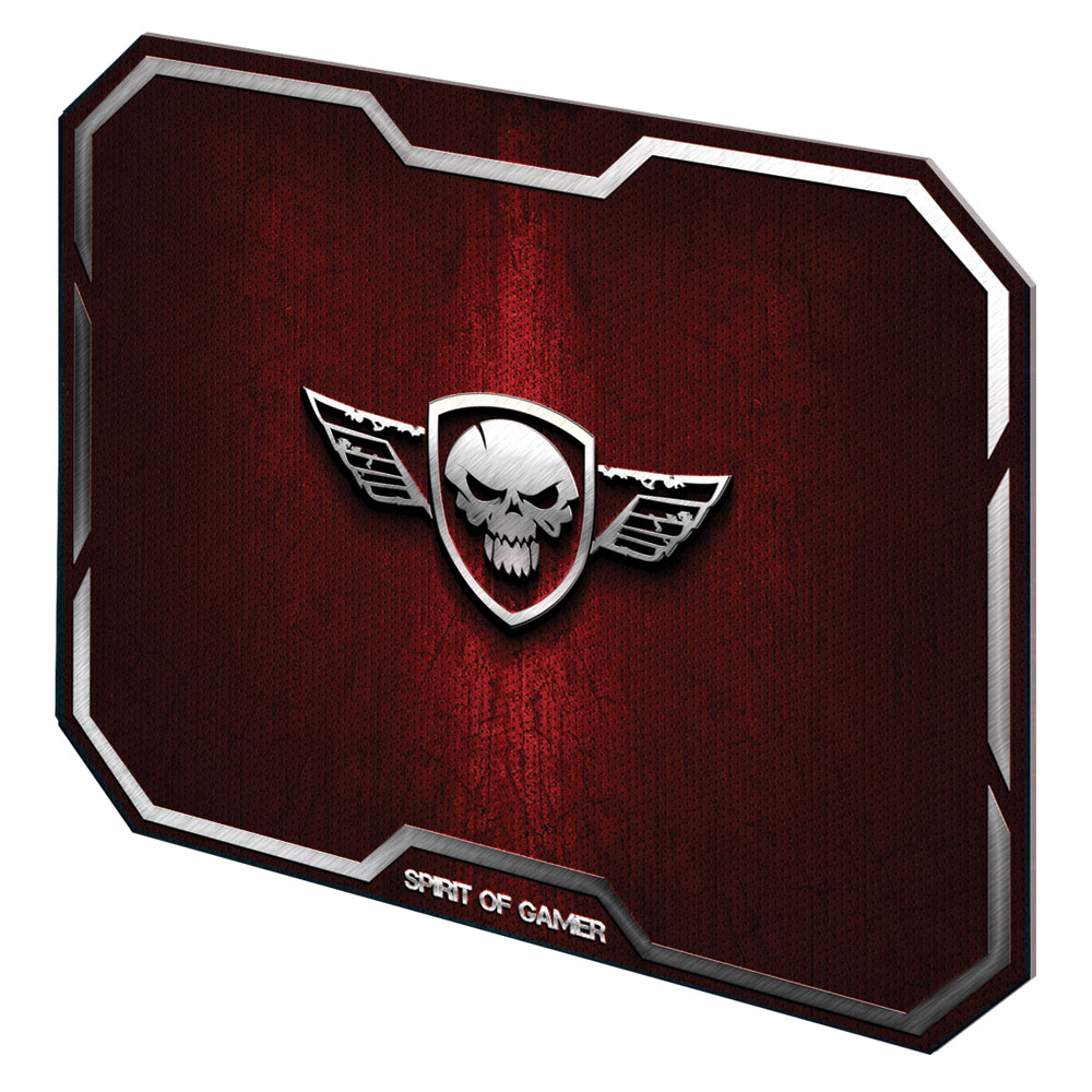 Tapis de souris SPIRIT OF GAMER Red Winged Skull M SOG-PAD01MR (296 x 236 x 3mm),Informatique Runion 974