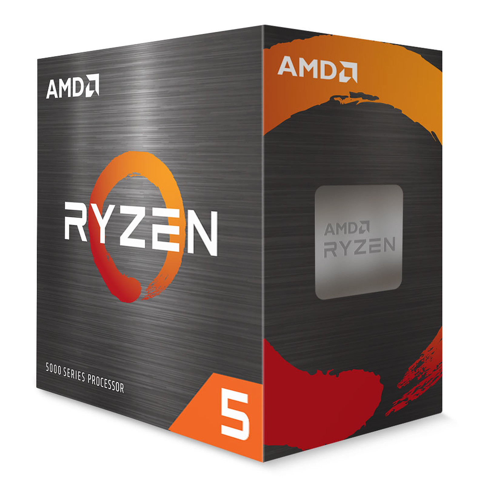 Processeur AMD 6 Cores/12 Threads Socket AM4 Ryzen 5 5600X 35 Mo (Boîte) avec radiateur (pad thermique inclu) PCIe 4.0, informatique ile de la Réunion, informatique-reunion.com