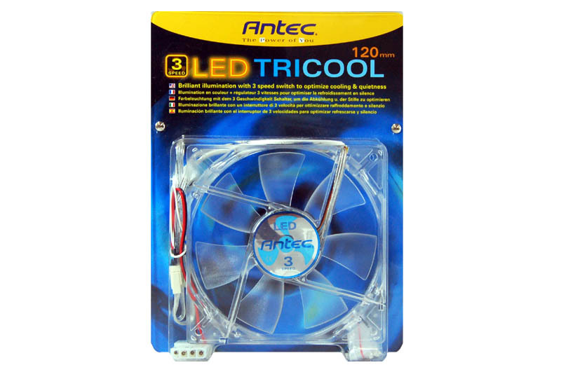 3 vitesses Ventilateur Antec 3 vitesses 120mm 