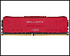 Mmoire Crucial Ballistix  Rouge 8 Go DDR4 3200 MHz CL16 OEM