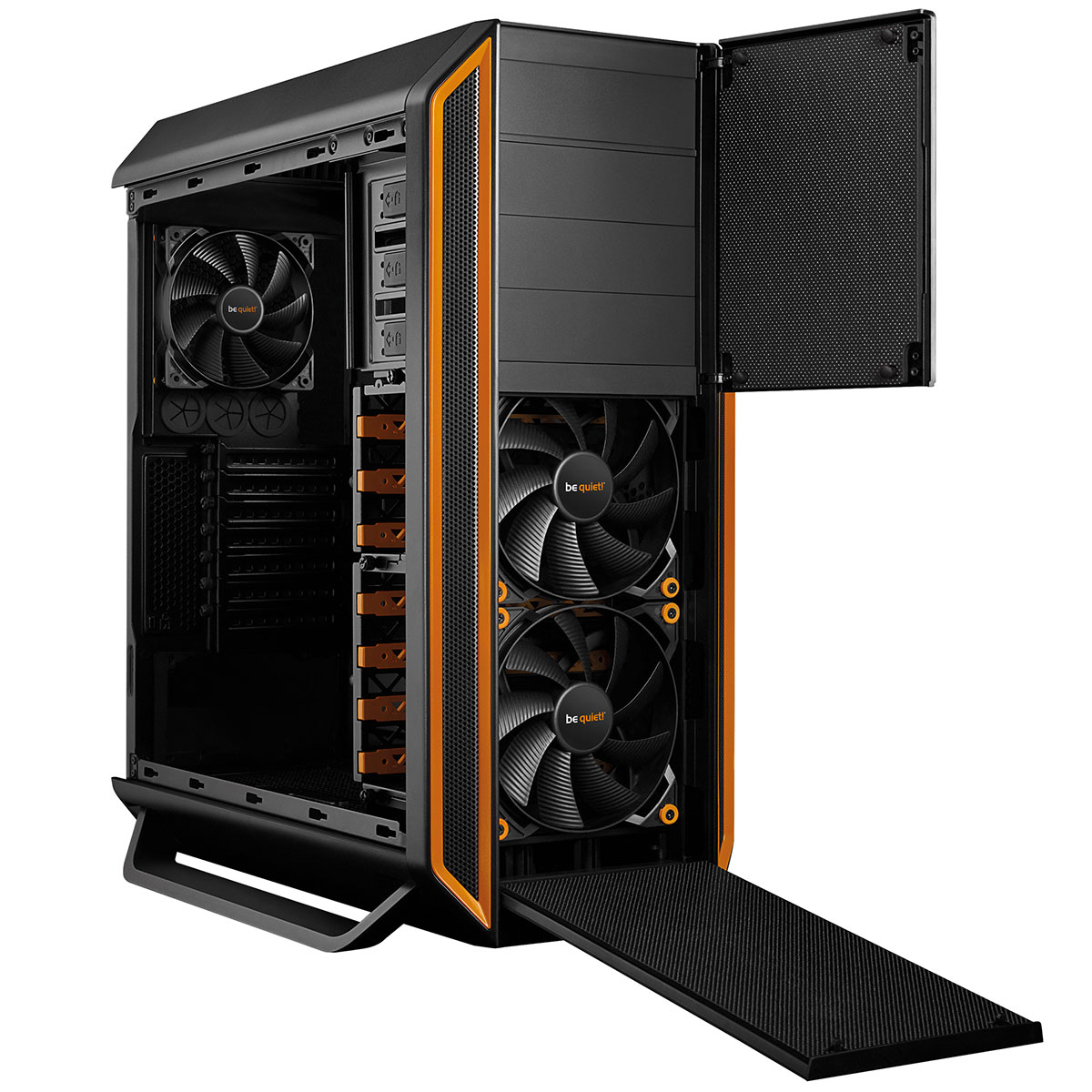 Boitier PC Be Quiet Silent Base 800 Noir/Orange avec fenêtre (sans alim)