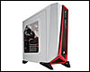 Boitier PC ATX, MicroATX, Mini ITX Corsair Carbide Series SPEC Alpha Moyen Tour Blanc/Rouge avec fenêtre sans alim