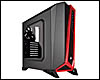 Boitier PC ATX, MicroATX, Mini ITX Corsair Carbide Series SPEC Alpha Moyen Tour Noir/Rouge avec fentre sans alim