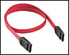 Cable SATA 45cm rouge standard