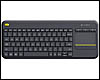 Clavier sans fil Logitech Wireless K400 plus avec pav tactile