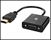 Convertisseur hdmi mle vers vga femelle avec audio pour PC, moniteur, projecteur, HDTV, Xbox et plus