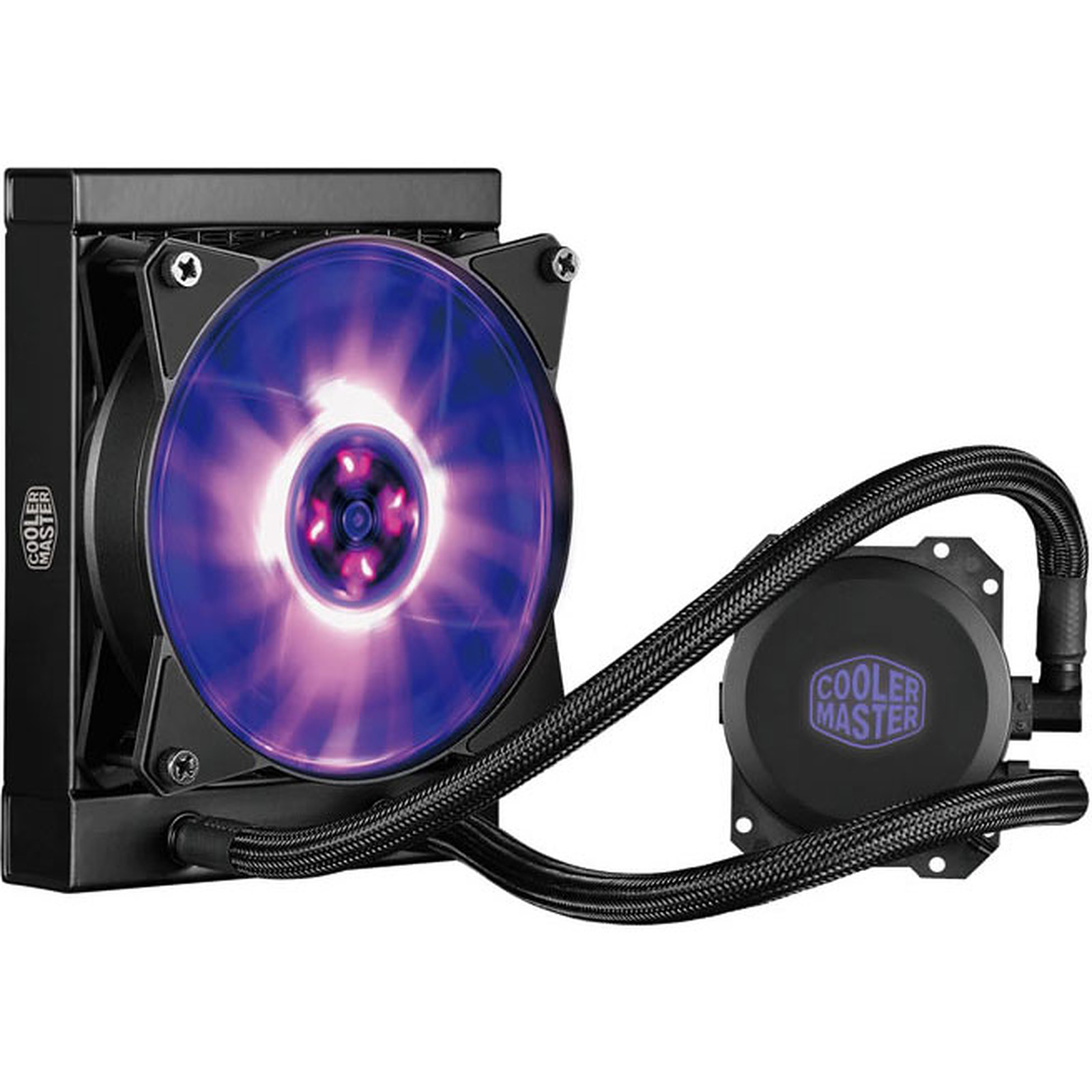 Ventirad Coller Master MasterLiquid ML120L RGB (pour processeurs sockets AMD et Intel), informatique Reunion, 974, Futur Runion