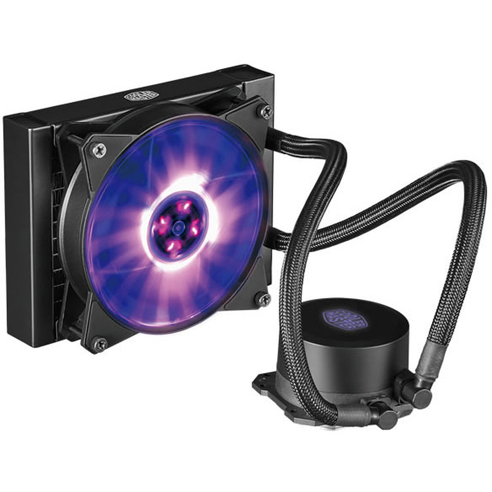 Ventirad Coller Master MasterLiquid ML120L RGB (pour processeurs sockets AMD et Intel), informatique Reunion, 974, Futur Runion