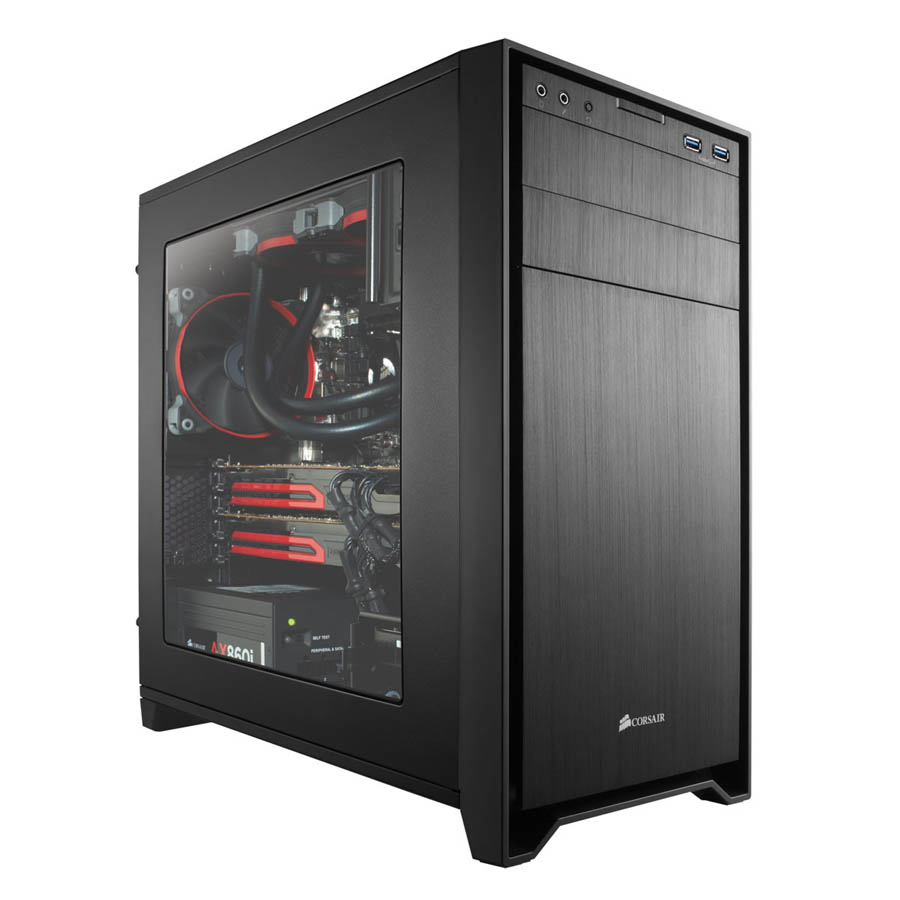 Boitier PC Corsair Obsidian 350D Micro ATX et Mini ITX Noir (sans alim), informatique reunion, informatique ile de la Runion 974