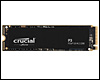 Disque dur SSD Crucial P3 M.2 PCIe 3.0 NVMe 4 To lecture/criture jusqu' 3500/3000 Mo/s