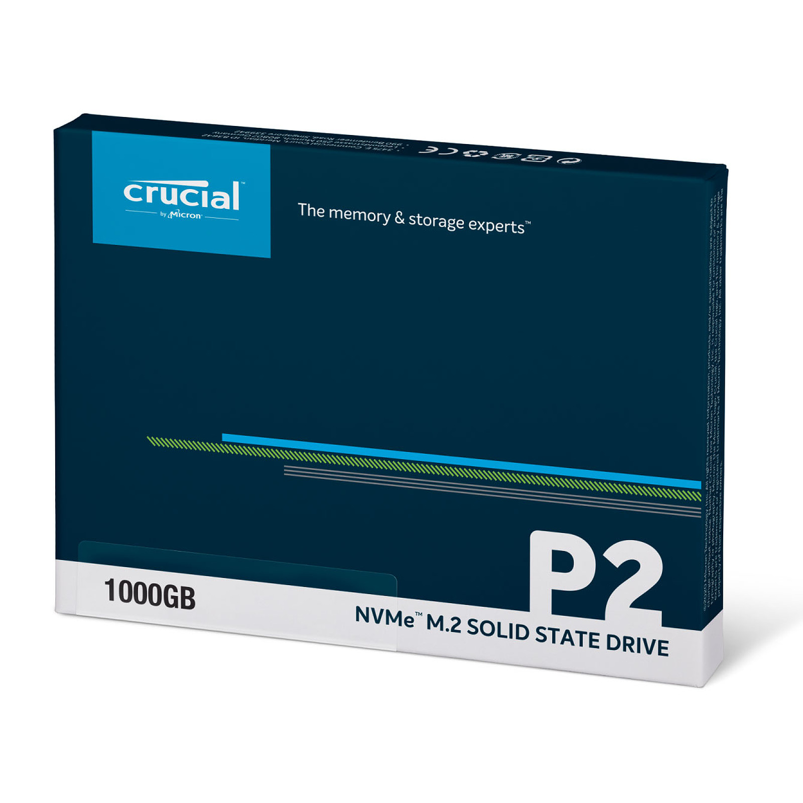 Disque dur SSD Crucial P1  M.2 PCIe NVMe 1 To, informatique ile de la Runion 974
