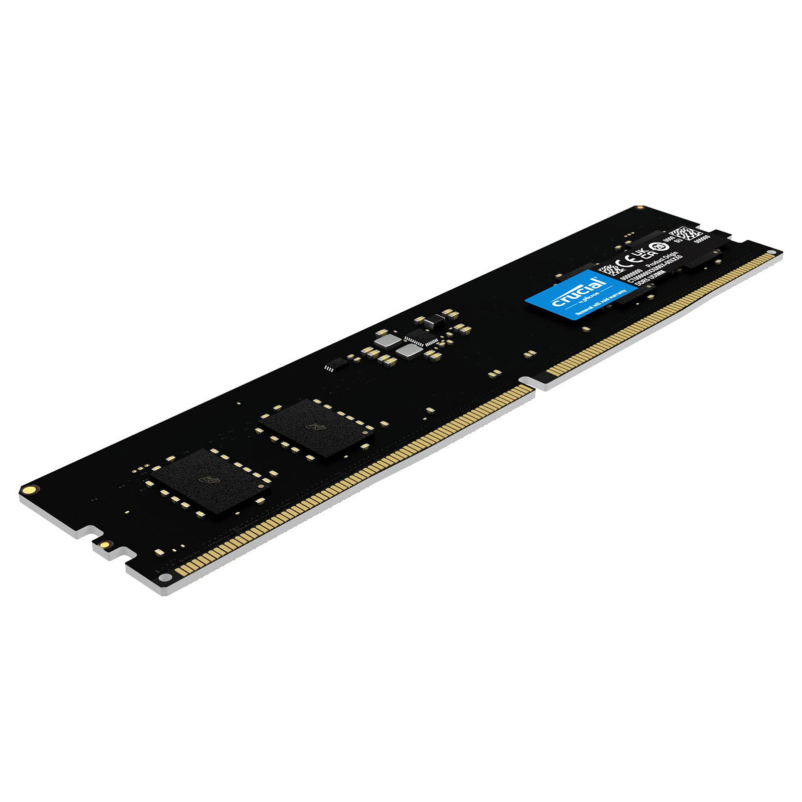 Mmoire Crucial 8 Go DDR5 PC38400 4800 MHz CL40, informatique ile de la Runion 974