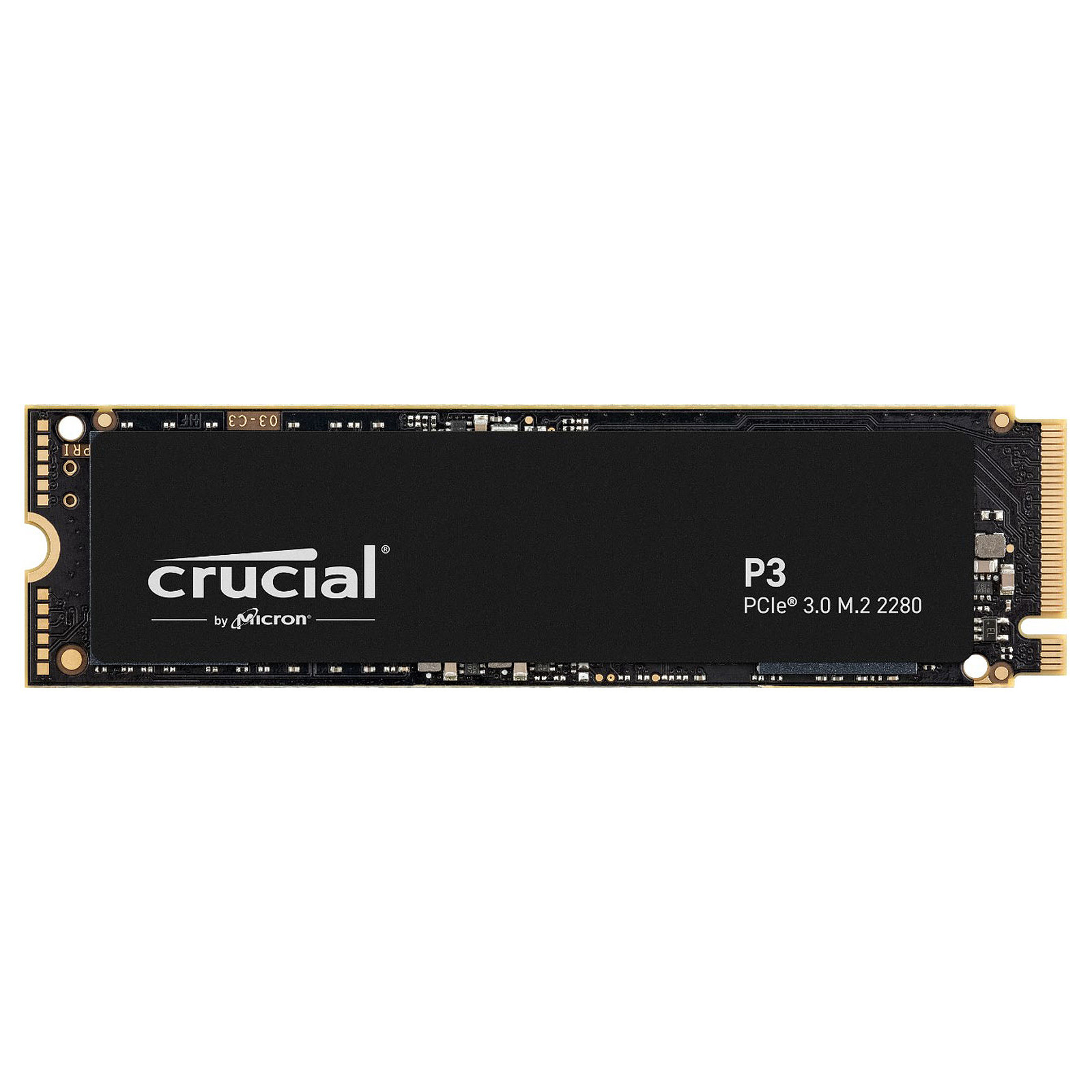 Disque dur SSD Crucial P3  M.2 PCIe 3.0 NVMe 1 To lecture-écriture jusqu'à 3500-3000 Mo-s, informatique ile de la Réunion 974