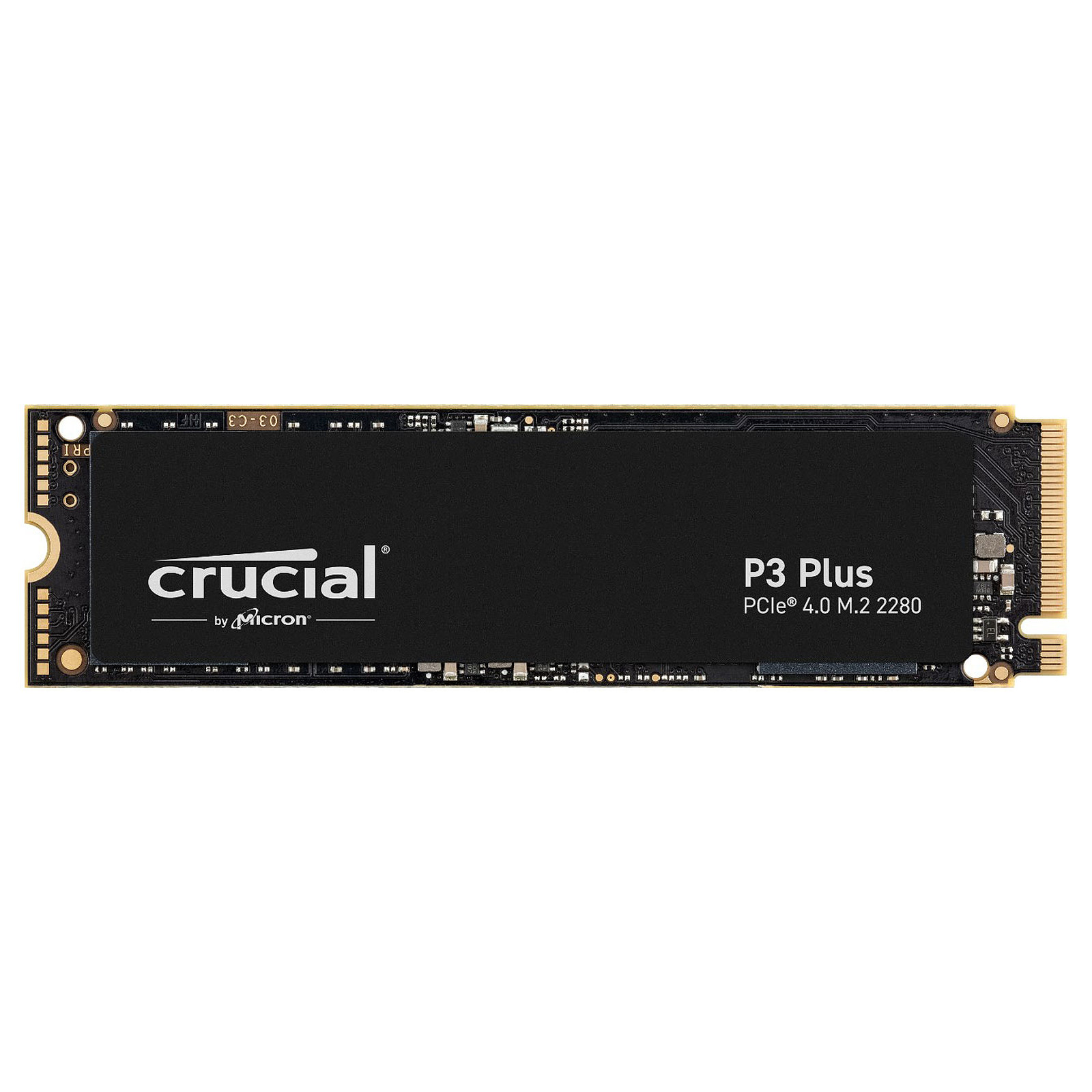 Disque dur SSD Crucial P3 Plus M.2 PCIe 4.0 NVMe 2 To lecture/écriture jusqu'à 5000/4200 Mo/s, informatique ile de la Réunion 974