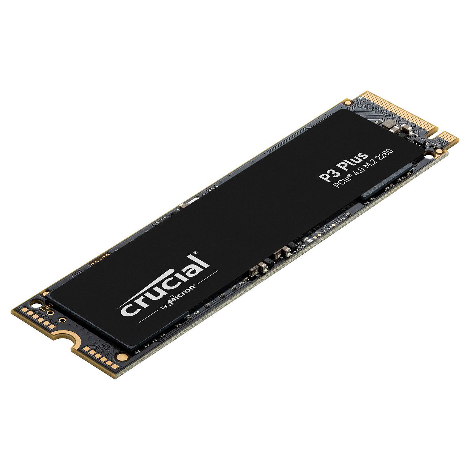 Disque dur SSD Crucial P3 Plus M.2 PCIe 4.0 NVMe 2 To lecture/écriture jusqu'à 5000/4200 Mo/s, informatique ile de la Réunion 974