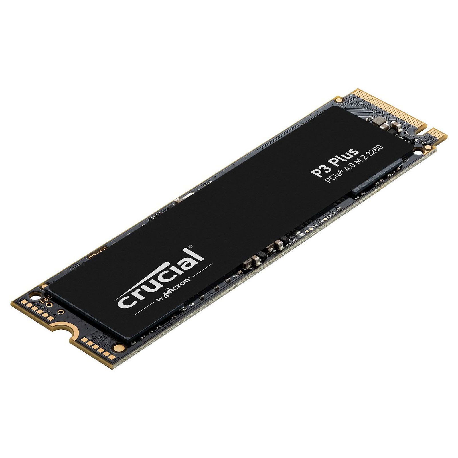 Disque dur SSD Crucial P3 Plus M.2 PCIe 4.0 NVMe 2 To lecture/criture jusqu' 5000/4200 Mo/s, informatique ile de la Runion 974