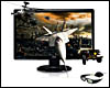 Ecran Moniteur LED 23 pouces Asus VG236H Full HD DVI/HDMI/YUV (2ms) <b>120 Hz 3D</b>