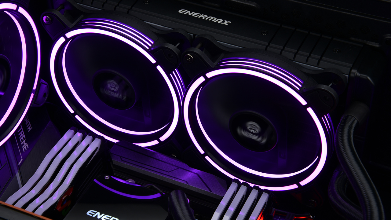 Ventilateur 120 mm pour boitier Enermax B.T. RGB pack de 3 avec boitier et télécommande, informatique ile de la Réunion 974, Futur Réunion Informatique