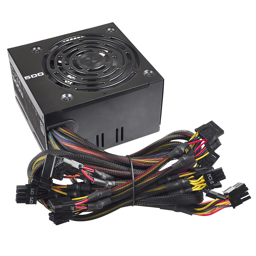 Alimentation PC 500W EVGA 100-W1-0500-K2 ATX, informatique ile de la Runion 974, Futur Runion Informatique