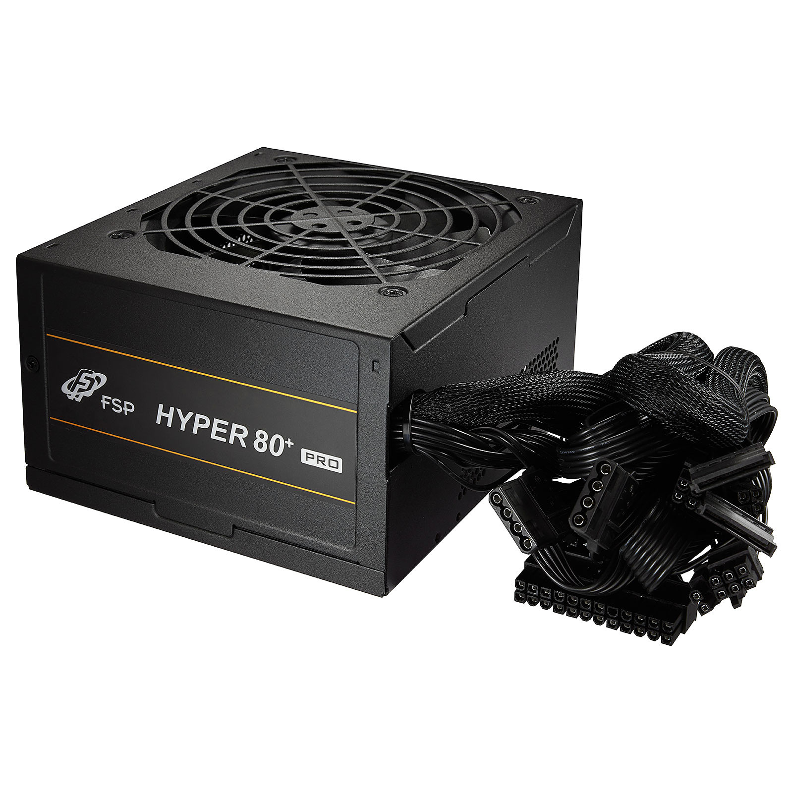 Alimentation PC 450W Fortron FSP Hyoer 80+ Pro ATX (bluck), informatique ile de la Runion 974, Futur Runion Informatique