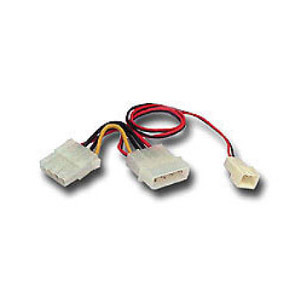 Adaptateur d'Alimentation Molex 4 broches vers 3 pins pour ventilateur, informatique ile de la Runion 974