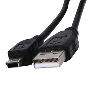 CORDON USB 2.0 A/MINI USB 5 PIN M/M 1.50 M, informatique reunion, Informatique Runion 974