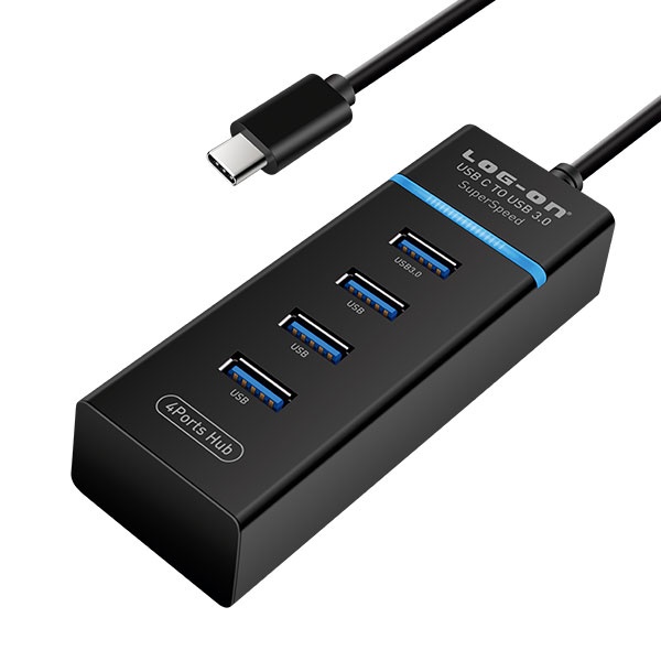 Hub USB 3 Type-C vers 4x USB 3 Type-A, informatique reunion, Informatique Runion 974