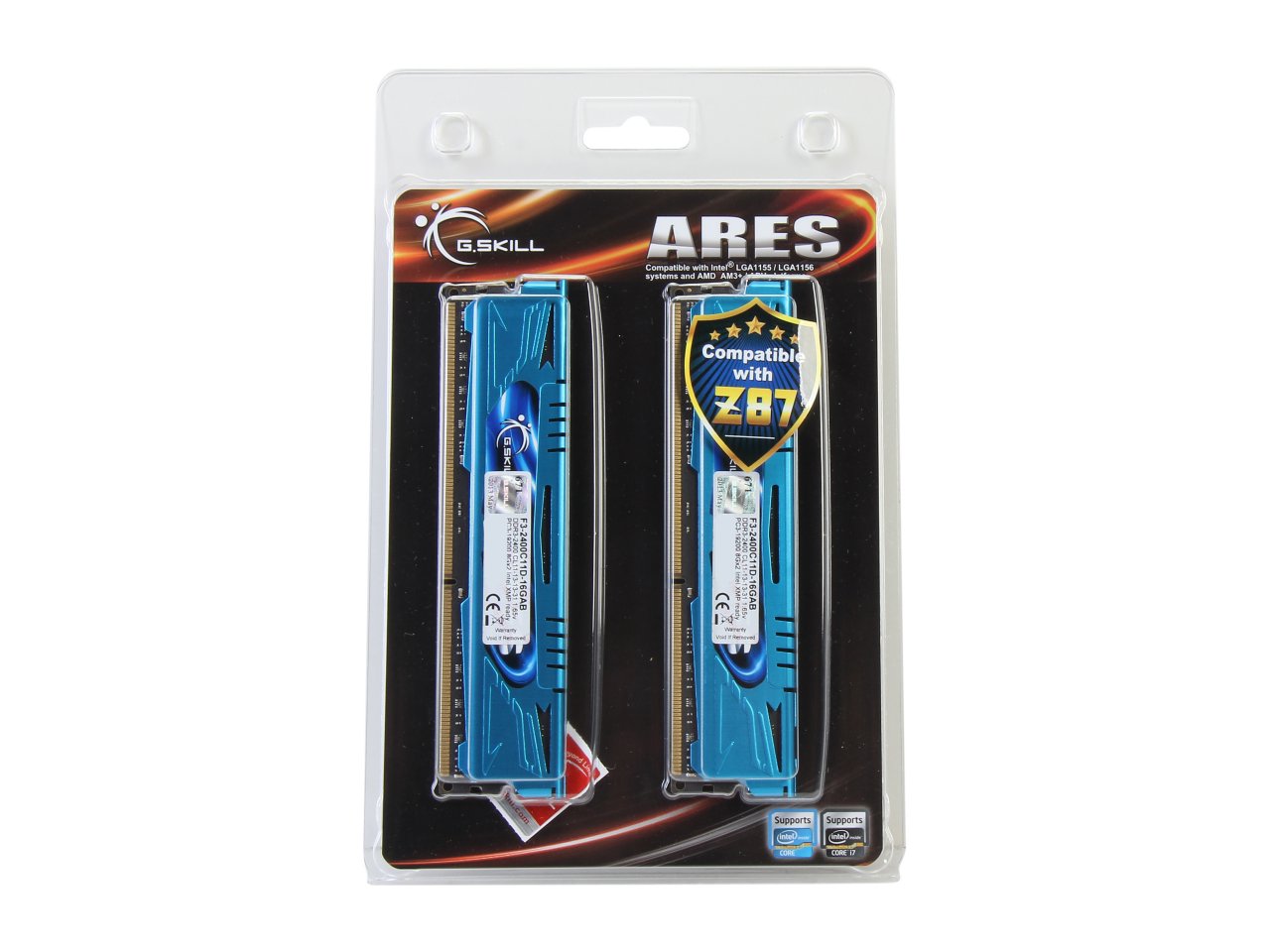 Mmoire GSKill Ares Series 16Go Kit 2x 8Go PC19200 2400 MHz CL11, informatique ile de la Runion 974