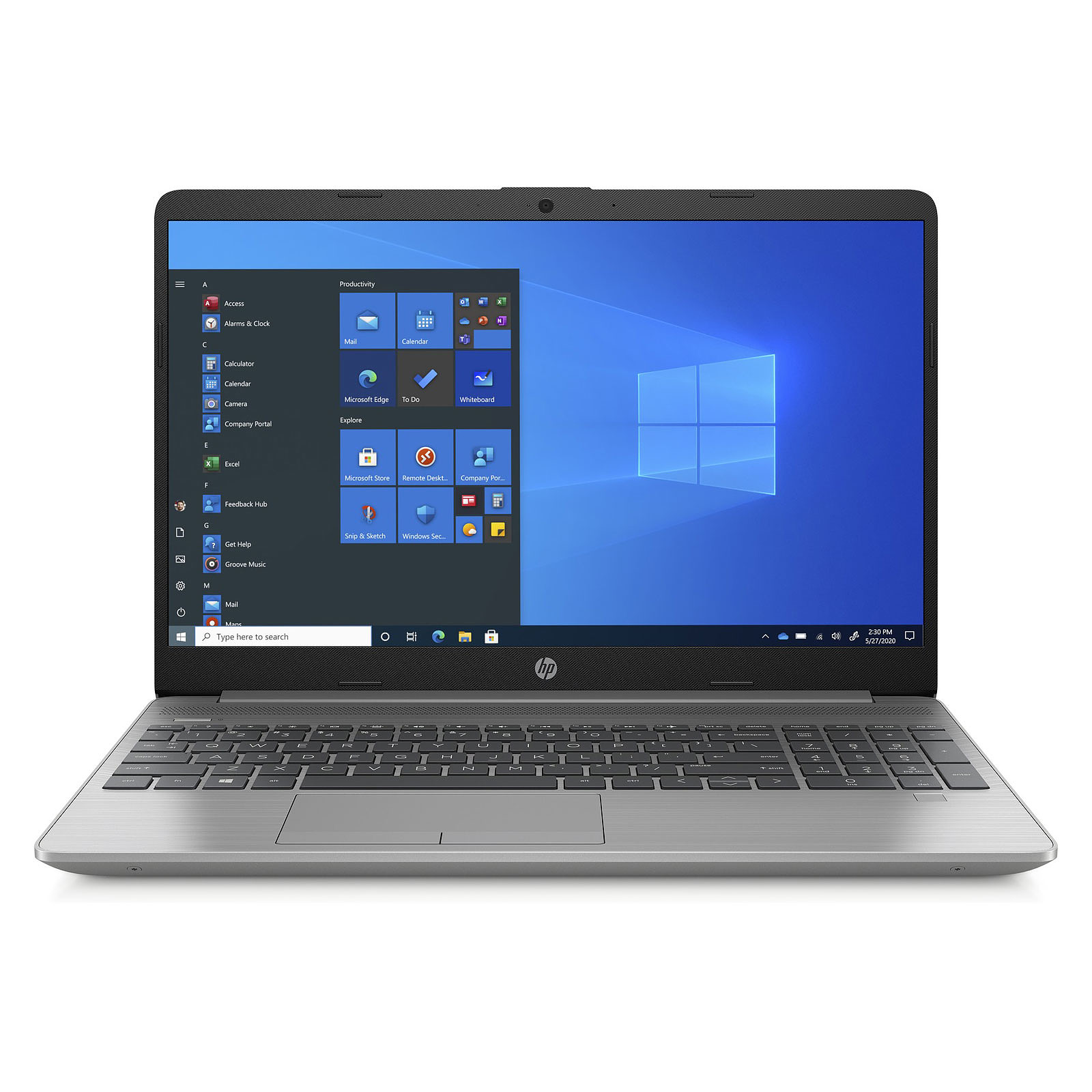 Ordinateur portable HP 250 G8, Intel i5, 8 Go DDR4, SSD 256 Go M.2, 15.6 pouces, W11 64bits, informatique Reunion 974, Futur Runion informatique
