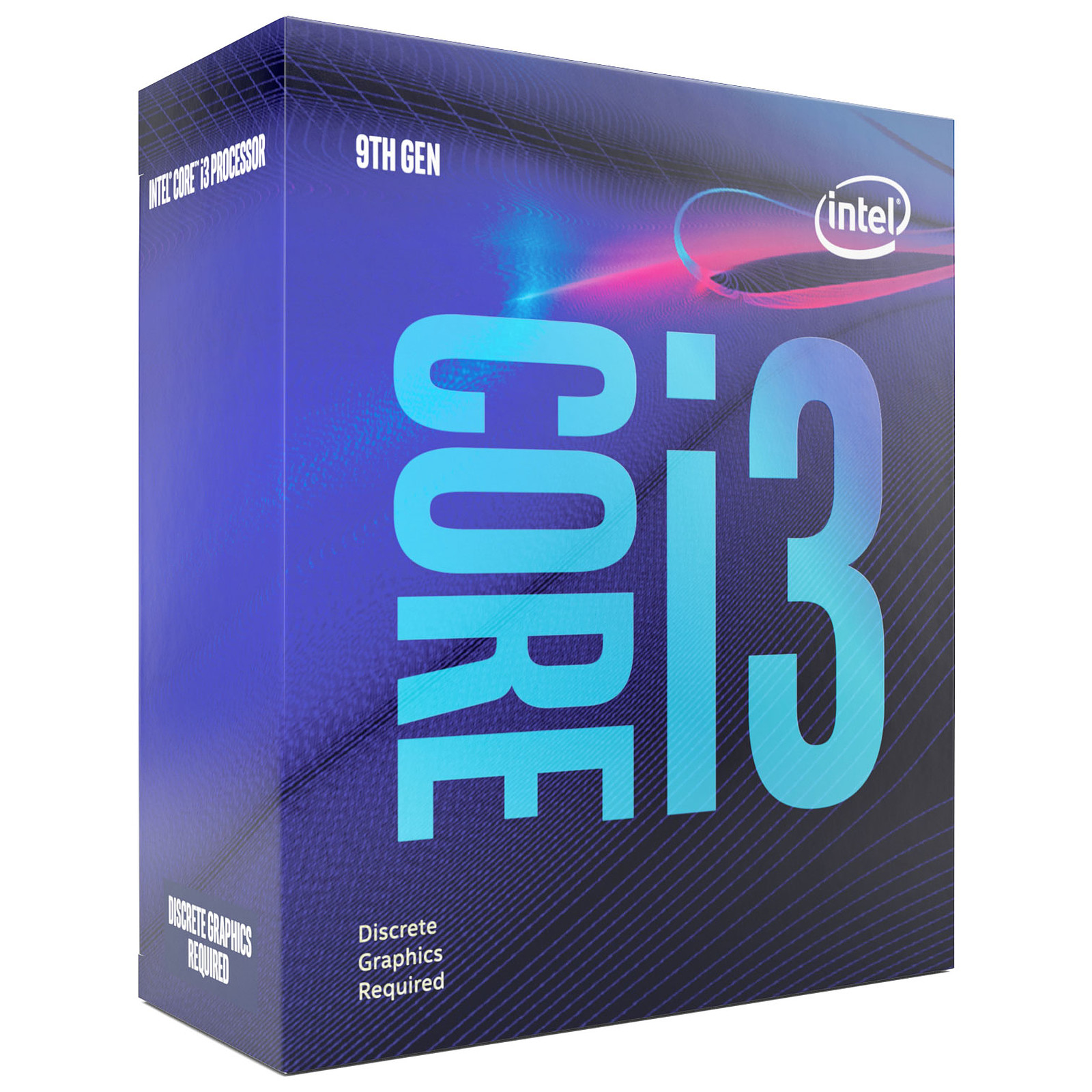 Processeur Intel Core i3 9100F (3.60~4.20 GHz) 4 Coeurs Socket 1151 - Cache 6 Mo (Box), informatique ile de la réunion