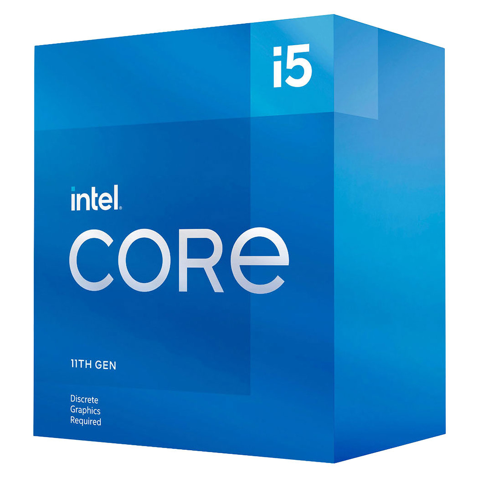 Processeur Intel Core i5 11400 3.8 GHz / 5.1 GHz, 8 Core/16 Threads, Socket 1200, 16 Mo (Box) Sans radiateur, informatique ile de la runion