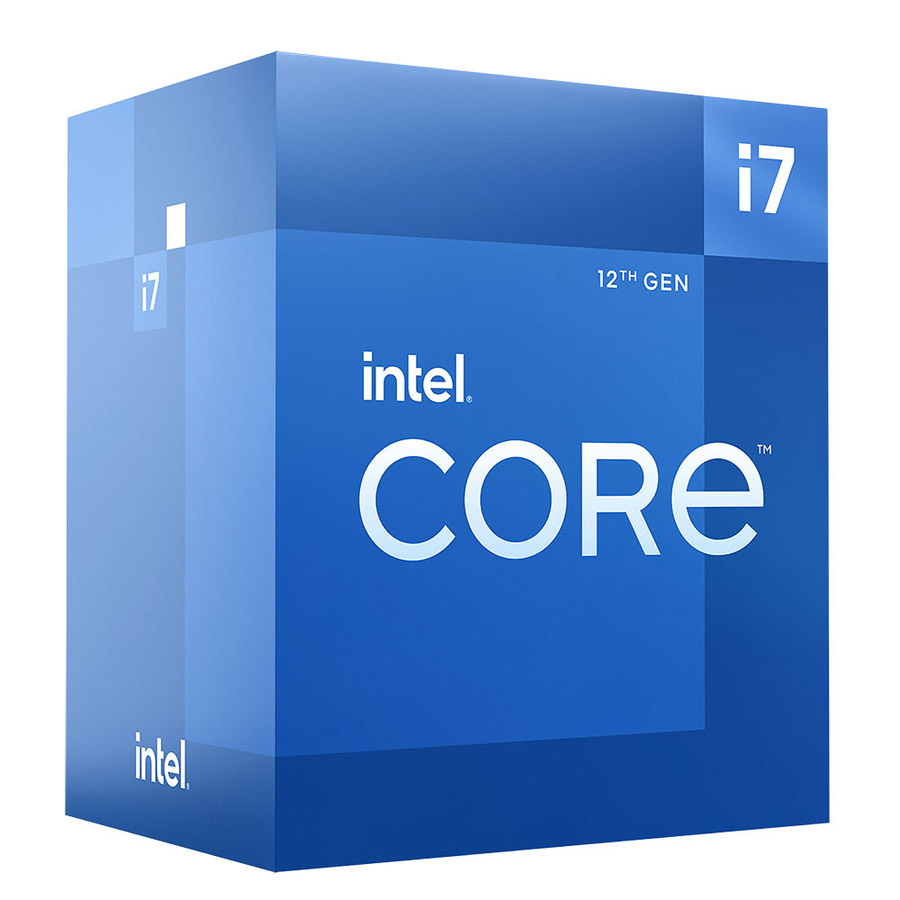 Processeur Intel Core i7 12700 2.1 GHz / 4.9 GHz, 12 Core/20 Threads, Socket 1700, 25 Mo (Box) Sans radiateur, sans IGP, informatique ile de la runion