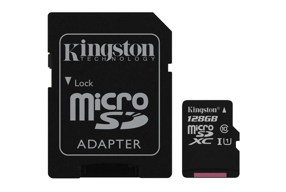 Carte mmoire Kingston micro SDXC 128 Go + adaptateur SDXC, informatique ile de la runion