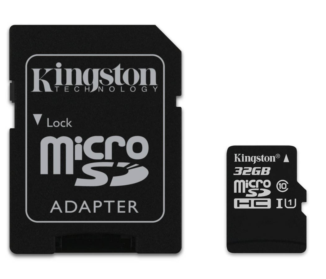 Carte mmoire Kingston micro SDHC 32 Go + adaptateur SD, informatique ile de la runion
