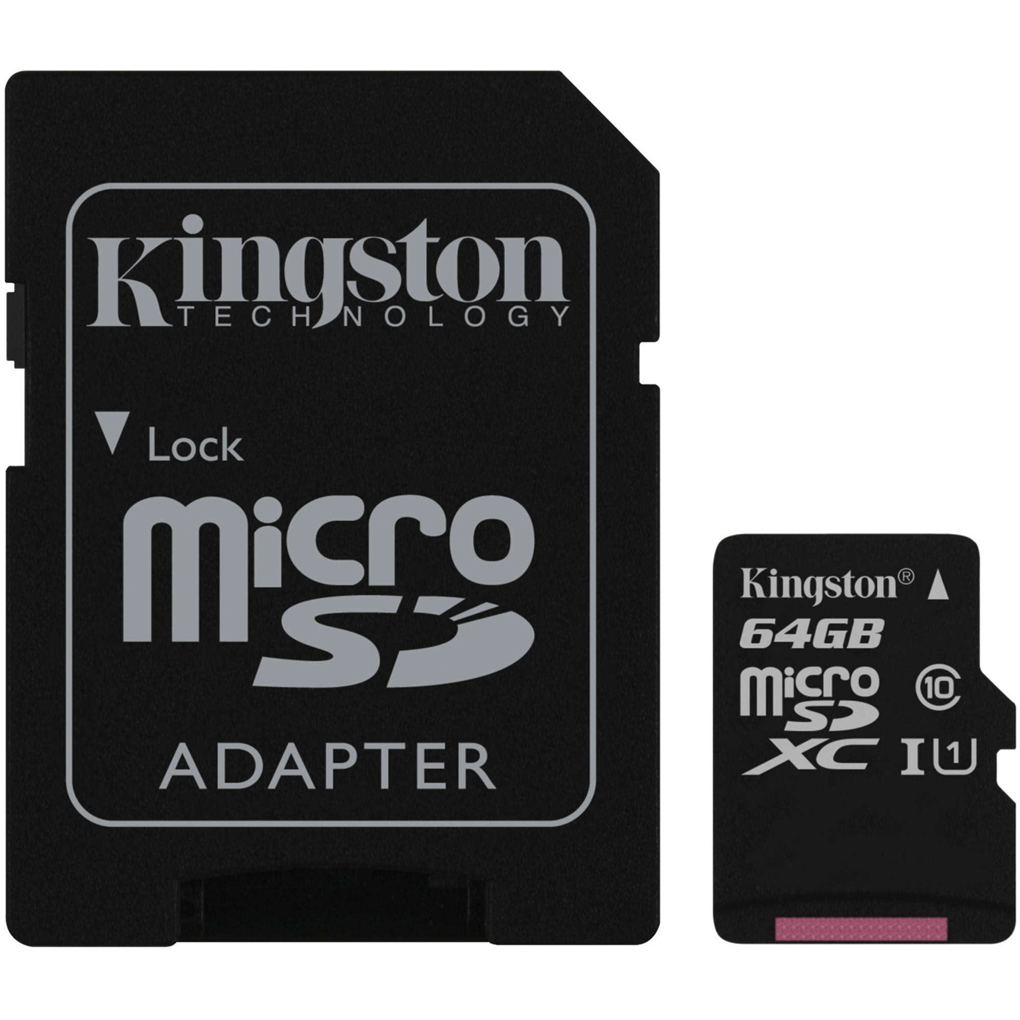 Carte mmoire Kingston micro SDXC 64 Go + adaptateur SDXC, informatique ile de la runion