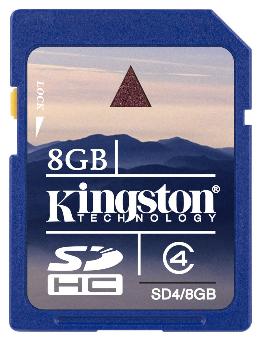 Carte mmoire Kingston SDHC 8 Go CL4, informatique ile de la runion