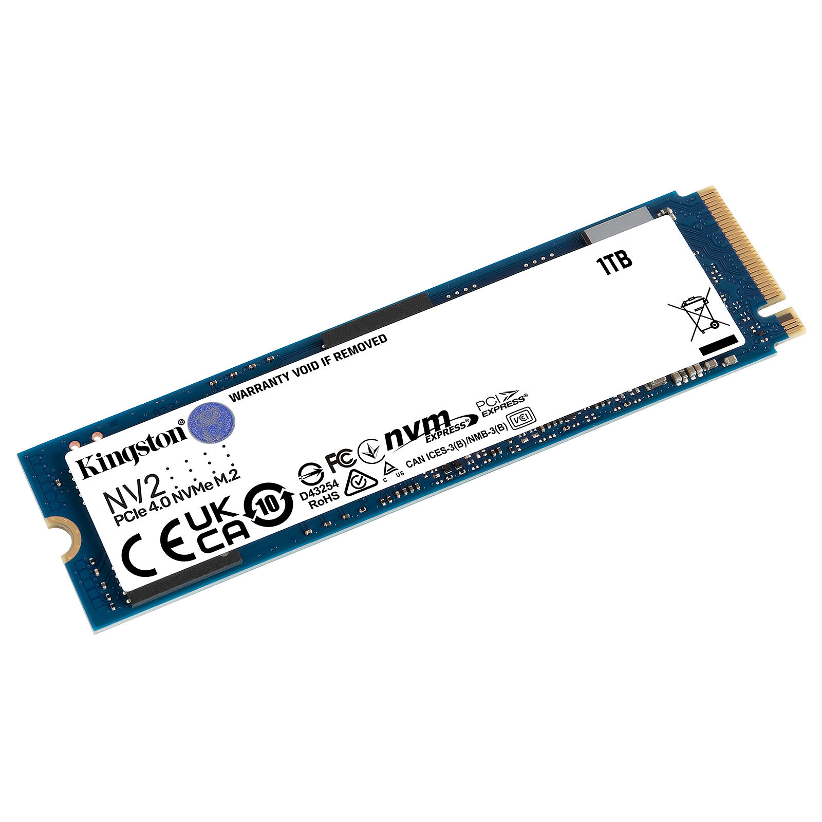 Disque dur SSD Kingston NV2 M.2 PCIe 4.0 NVMe 1 To , Futur Runion informatique