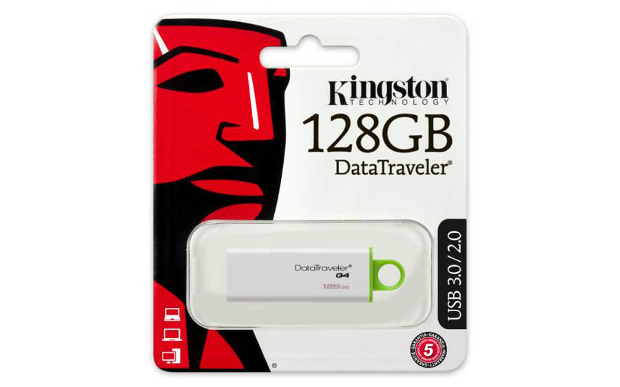 Cl USB 3.0 Kingston DataTraveler G4 128 Go , informatique ile de la runion