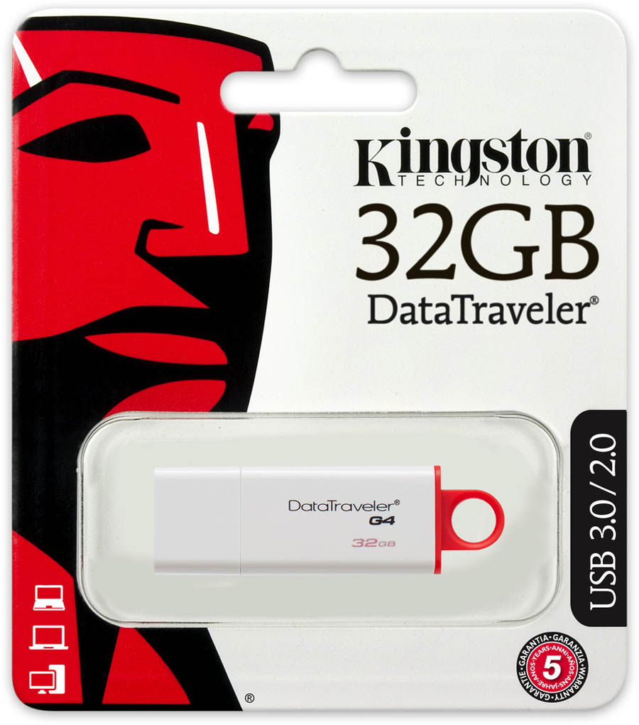 Cl USB 3.0 Kingston DataTraveler G4 32 Go , informatique ile de la runion