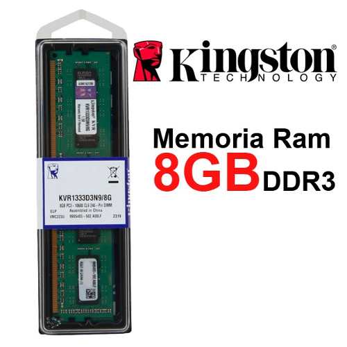Mmoire Kingston 8Go DDR3 PC10600 1333 MHz CL9, informatique Reunion 974, Futur Runion informatique
