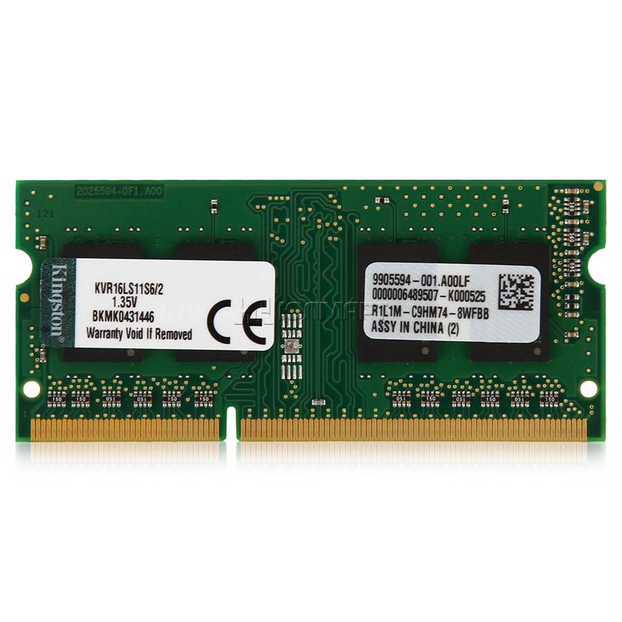 >Mmoire So-Dimm Kingston DDR3L (Low voltage) 2Go PC12800 1600MHz CL11, informatique Reunion 974, Futur Runion informatique