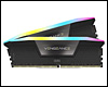 Mmoire Corsair VENGEANCE Noir RGB Kit 32 GO (2 x 16 GO) 5200 MHz CL40