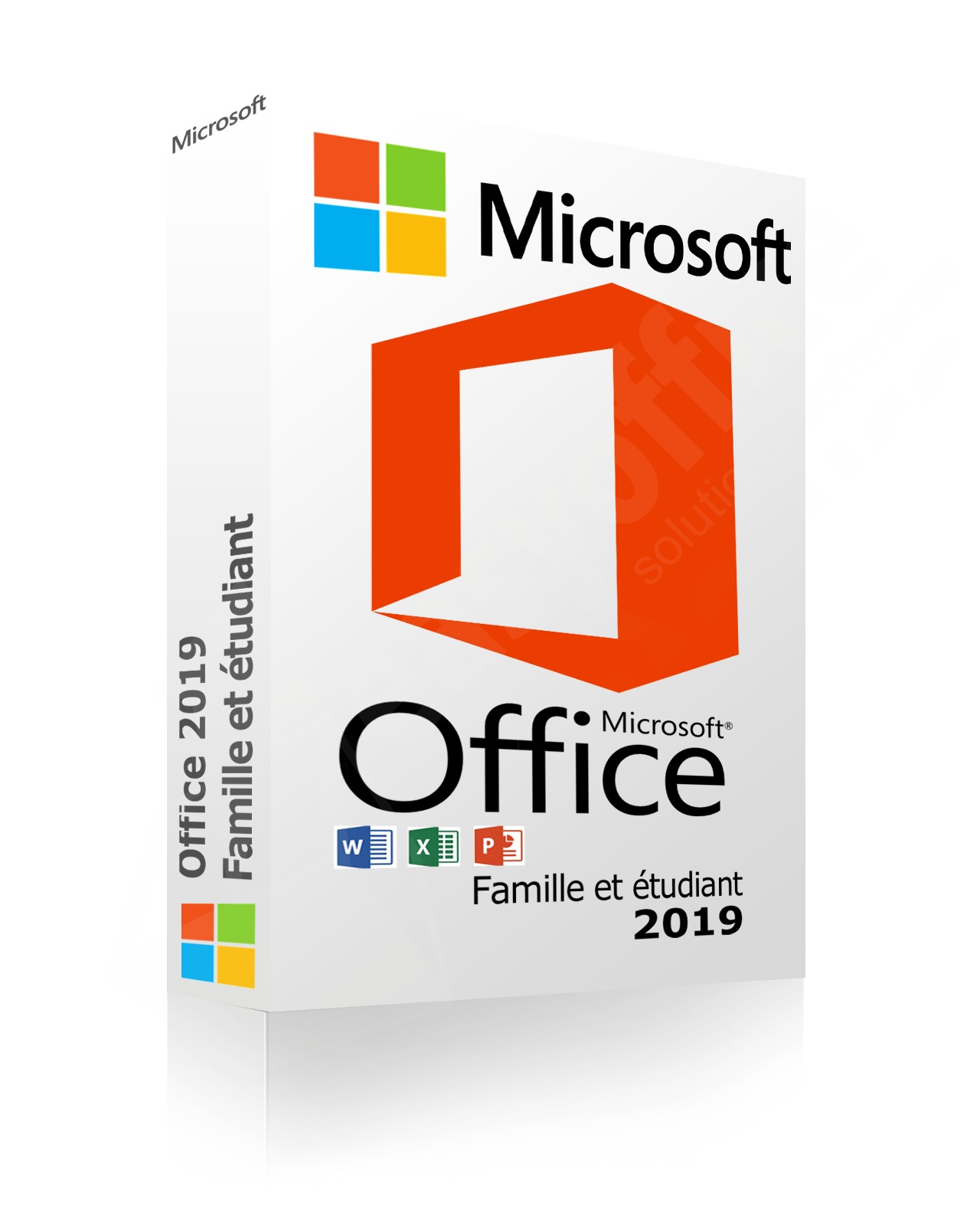Microsoft Office Famille et Etudiant 2019 (Français, pour Windows) Licence 1 utilisateur pour 1 PC, informatique Reunion 974, Futur Réunion informatique
