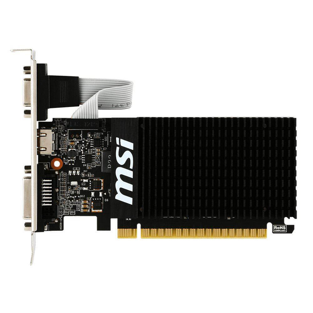 Carte graphique MSI GT710 1 Go DDR3 PCIe, informatique reunion, informatique ile de la Runion 974