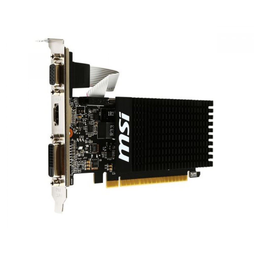 Carte graphique MSI GT710 1 Go DDR3 PCIe, informatique reunion, informatique ile de la Runion 974