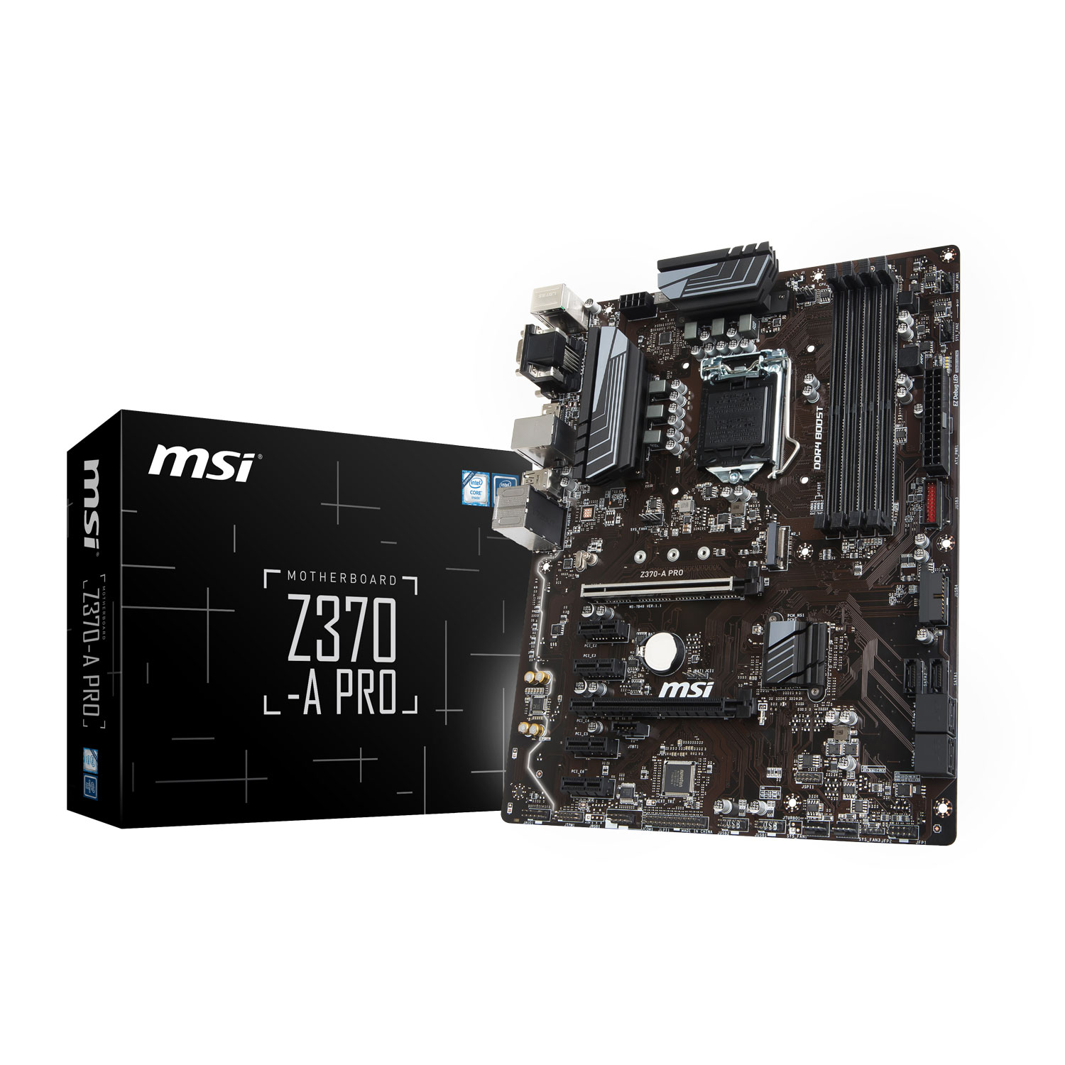 Carte mre MSI Z370-A Pro Socket 1151 (Intel Z370 Express) ATX, informatique ile de la Runion 974