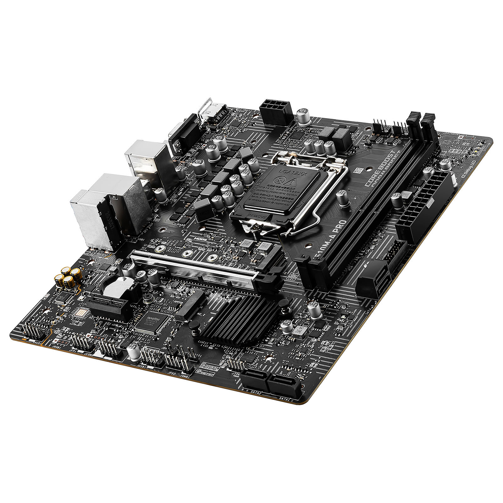 Carte mère MSI H510M-A PRO Socket 1200 (Intel H410 Express) mATX, informatique ile de la Réunion 974